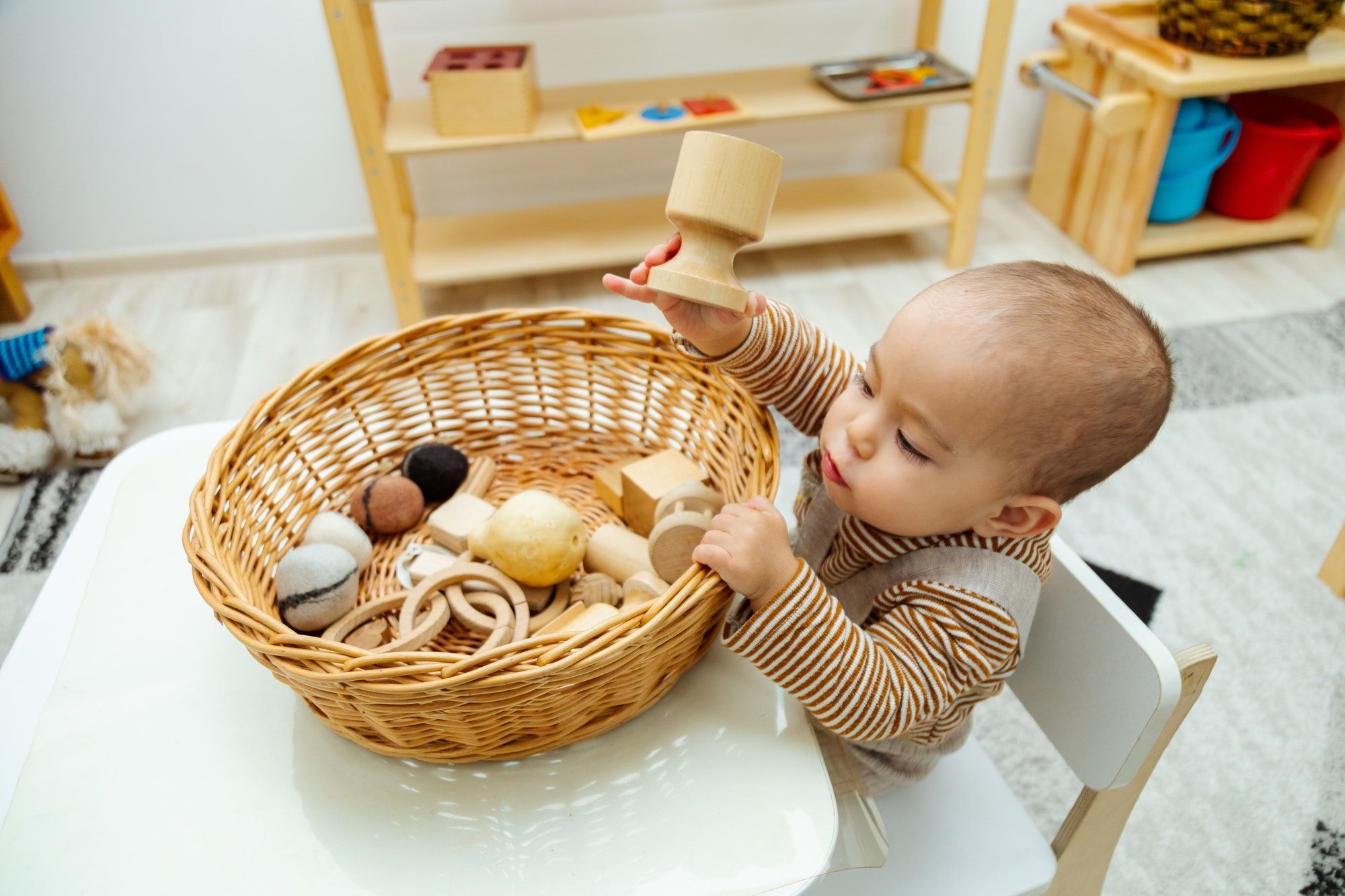 Juguetes Montessori en Mins Baby Spa