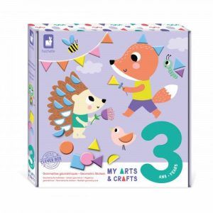 3 AÑOS - PEGATINAS GEOMETRICAS