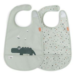 Baberos 2-pack CROCO