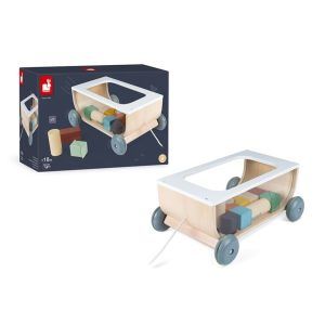 Carrito con bloques