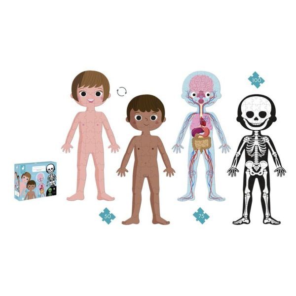 Puzle educativo cuerpo humano 50,75,100 PZ - Imagen 9