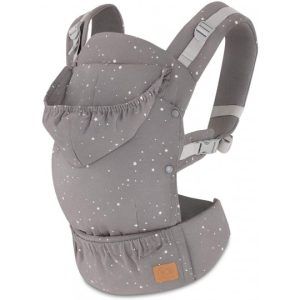 Mochila Portabebé HUGGY gris