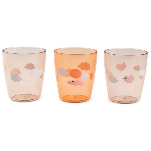 Yummi mini Vaso 3-pack Happy clouds