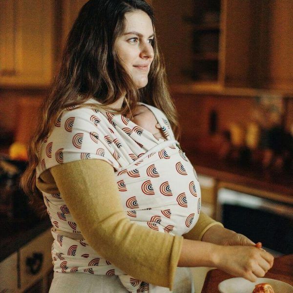 Fular elástico portabebés Boba Wrap Bambú Serenity Rainbows