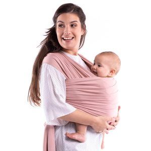 Fular elástico portabebés Boba Wrap Bambú Serenity Bloom