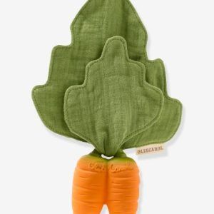 Cathy the Carrot Mini Doudou-Teether