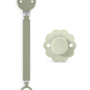 Pack Chupete y Broche Wonder Verde