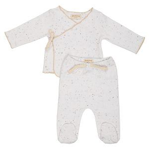 Camiseta y polaina orgánica T.0M/3M