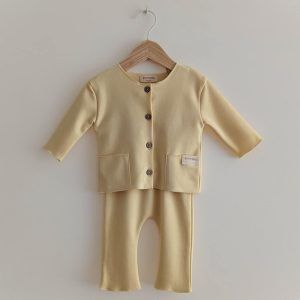 Twin set orgánico T. 6M/9M