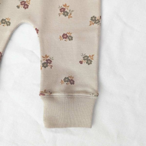 Leggings orgánico Flowers T. 3M/6M - Imagen 5