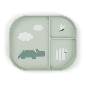 Foodie compartment plate Croco
