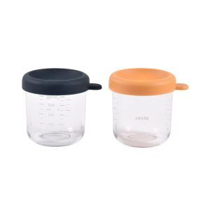 JUEGO DE 2 PORCIONES DE VIDRIO DE 250 ML (copia)
