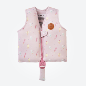 Chaleco de flotación rosa 1-3 años