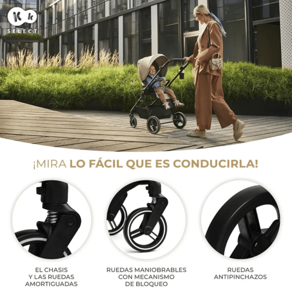 Carrito Kinderkraft 2en1 YOXI - Imagen 7