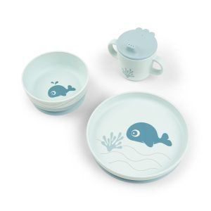 Foodie dinner set - wally - blue