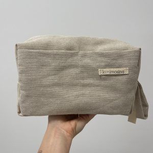 NECESER CON BOLSILLO LINO NATURE