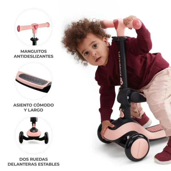 Bicicleta de equilibrio y patinete de tres ruedas HALLEY - Imagen 6