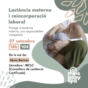 Lactància materna i reincorporació laboral