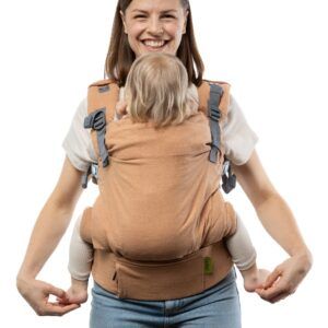 Mochila Evolutiva Portabebé Boba X Linen Rye
