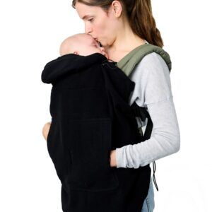 Cobertor de porteo polar Momawo ECO New Black