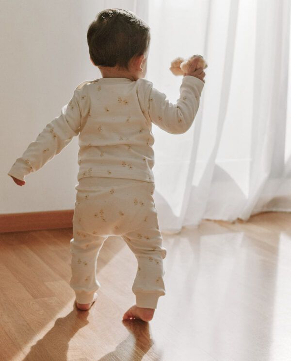 PANTALÓN ORGÁNICO JOGGER DUCKLING talla 0-3 - Imagen 2