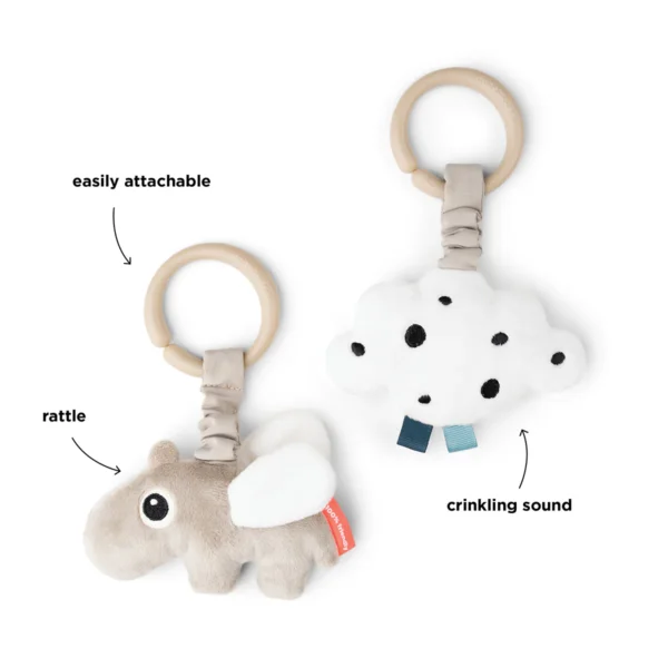 Juguete de actividades para colgar Happy clouds - Imagen 2