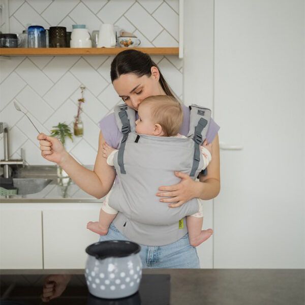 Mochila Evolutiva Portabebé Boba X Grey - Imagen 2