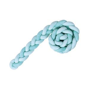 Trenza Reductora protector de Cuna Menta