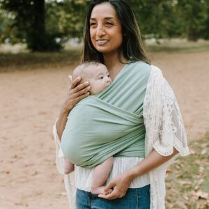 Fular elástico portabebé Boba Wrap Sage Green