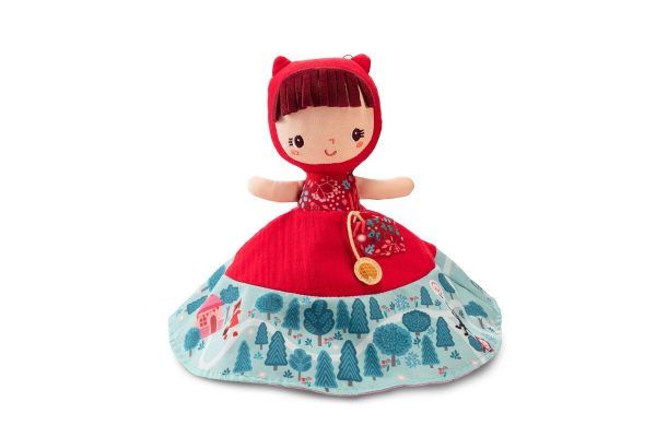 MARIONETA PARA CONTAR CUENTOS REVERSIBLE CAPERUCITA ROJA