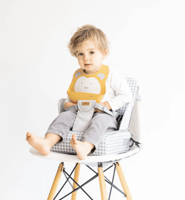 Trona Portable Saro Vichy gris - Imagen 6