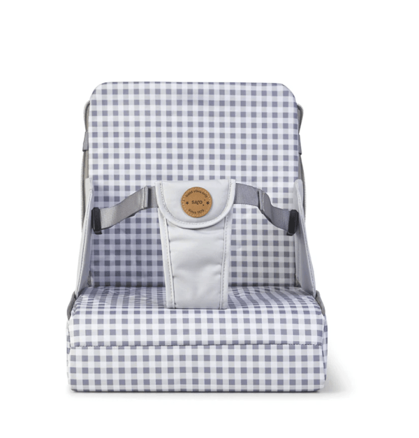 Trona Portable Saro Vichy gris
